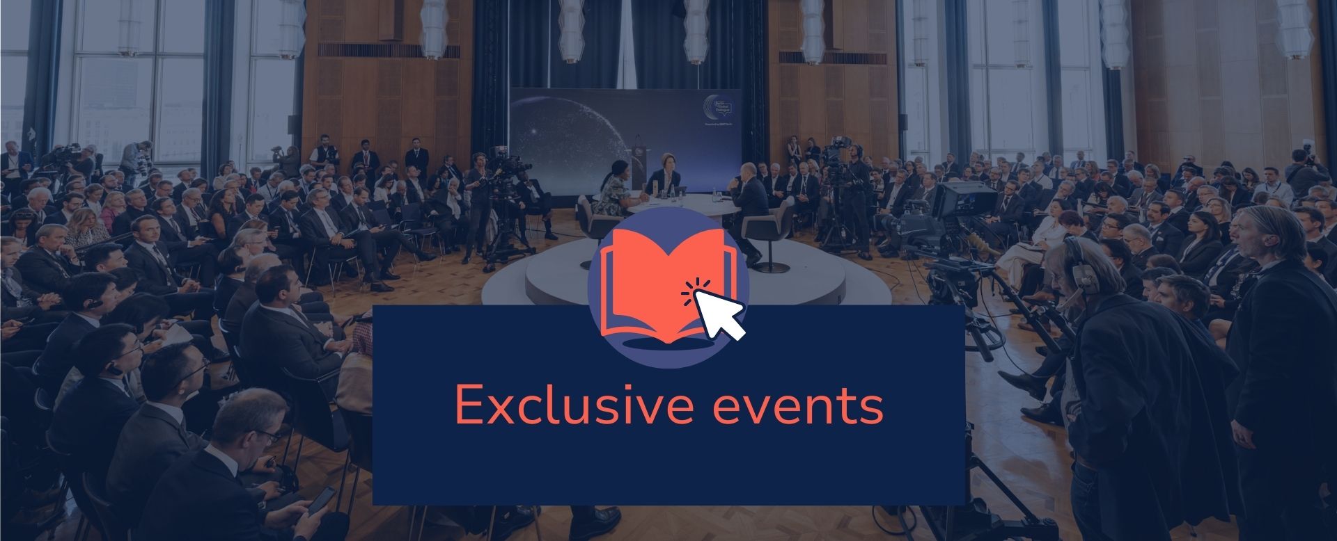Exclusive events button link