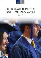 Cover of MBA employment report 2017