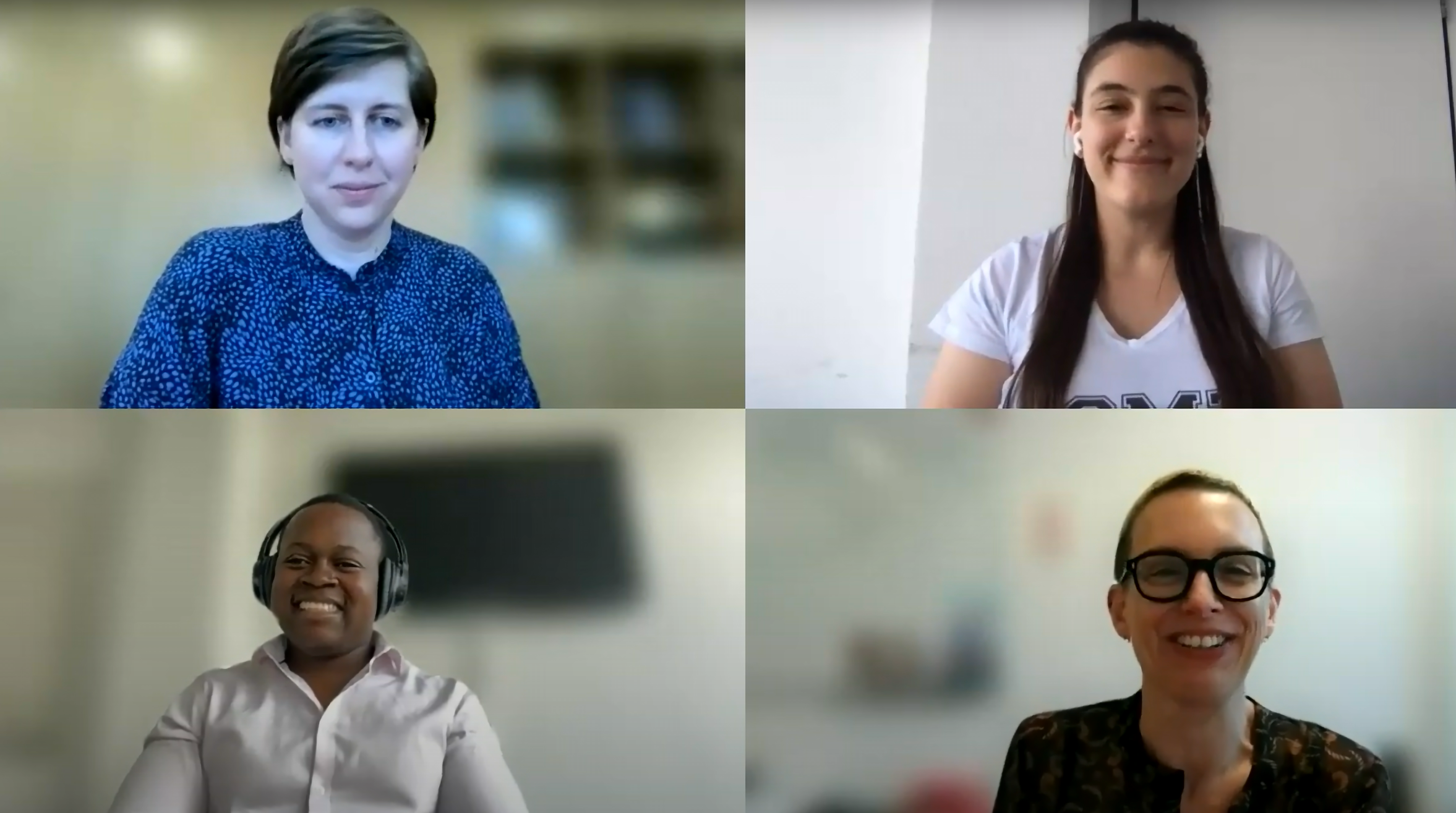 Zoom video with ESMT staff and Full-time MBA students