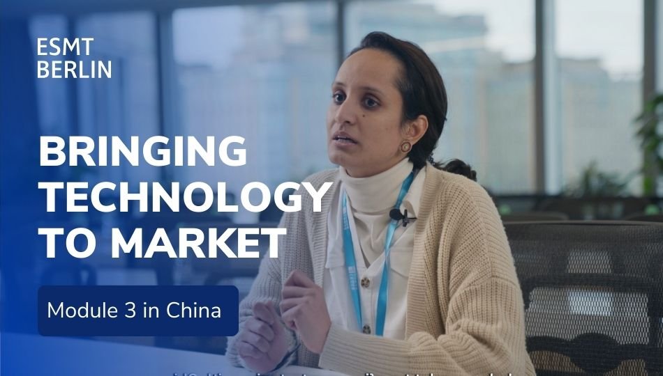 Bringing Technology to Market participant in the classroom in China