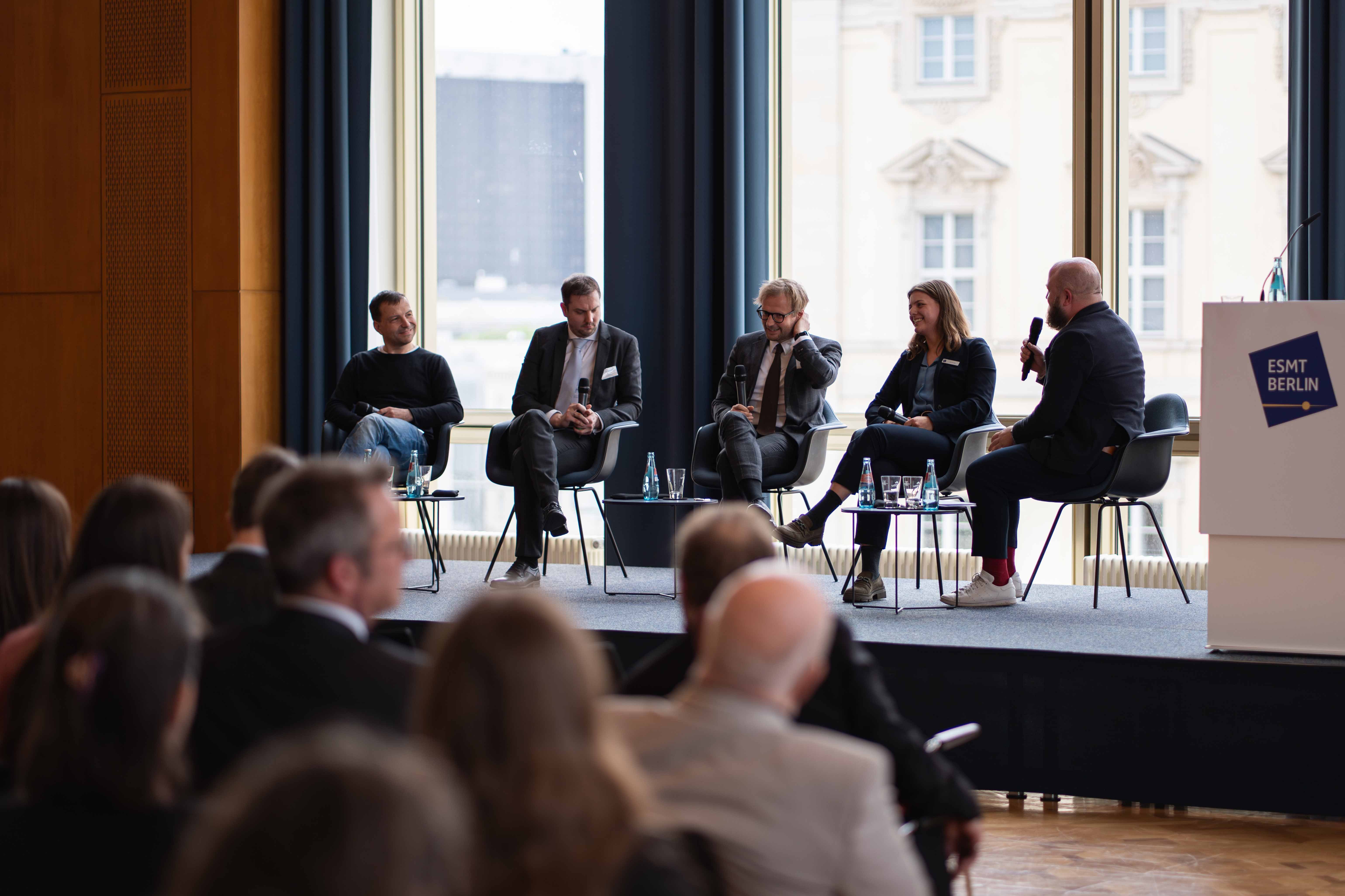 Panel discussion at the Digital Society Institute, ESMT Berlin