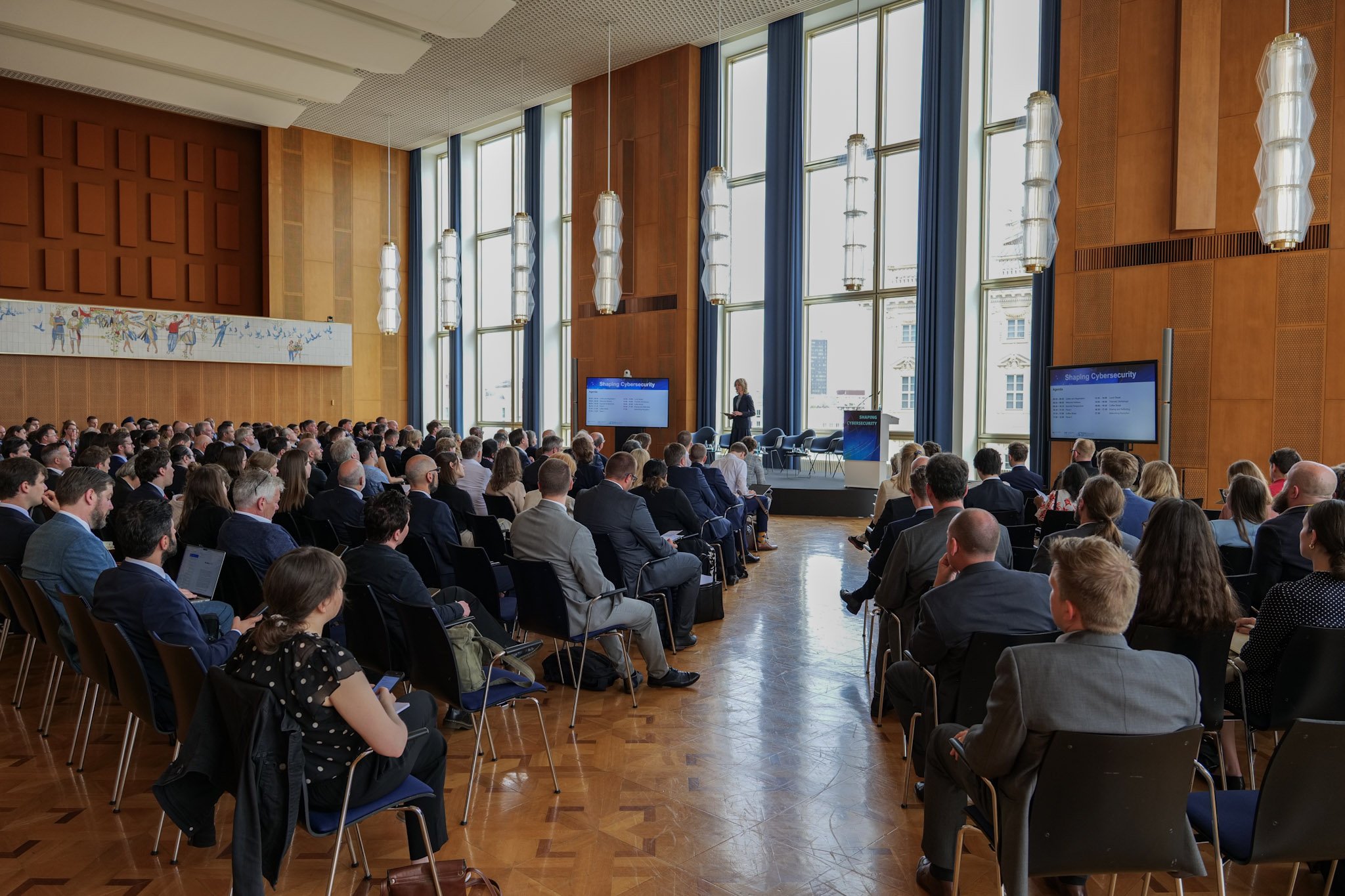 Opening of the Shaping Cybersecurity Conference 2024 at the Digital Society Institute (DSI) at ESMT Berlin