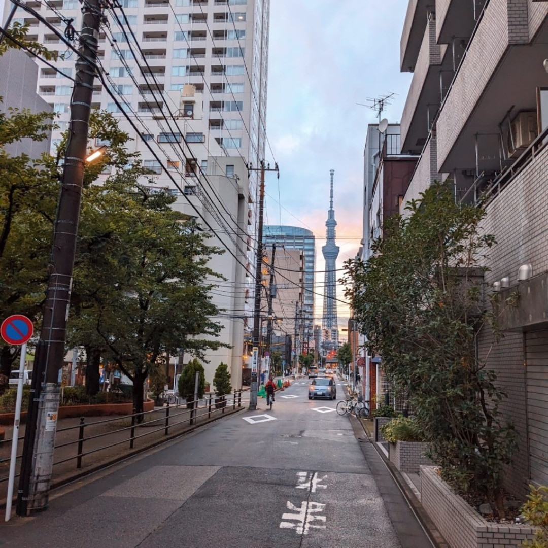 Street view of Tokyo