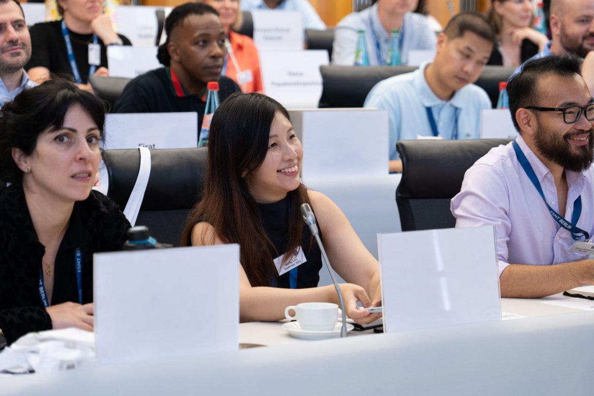 Shirley Lam (middle, bottom) at the Global Experience Week in July 2024