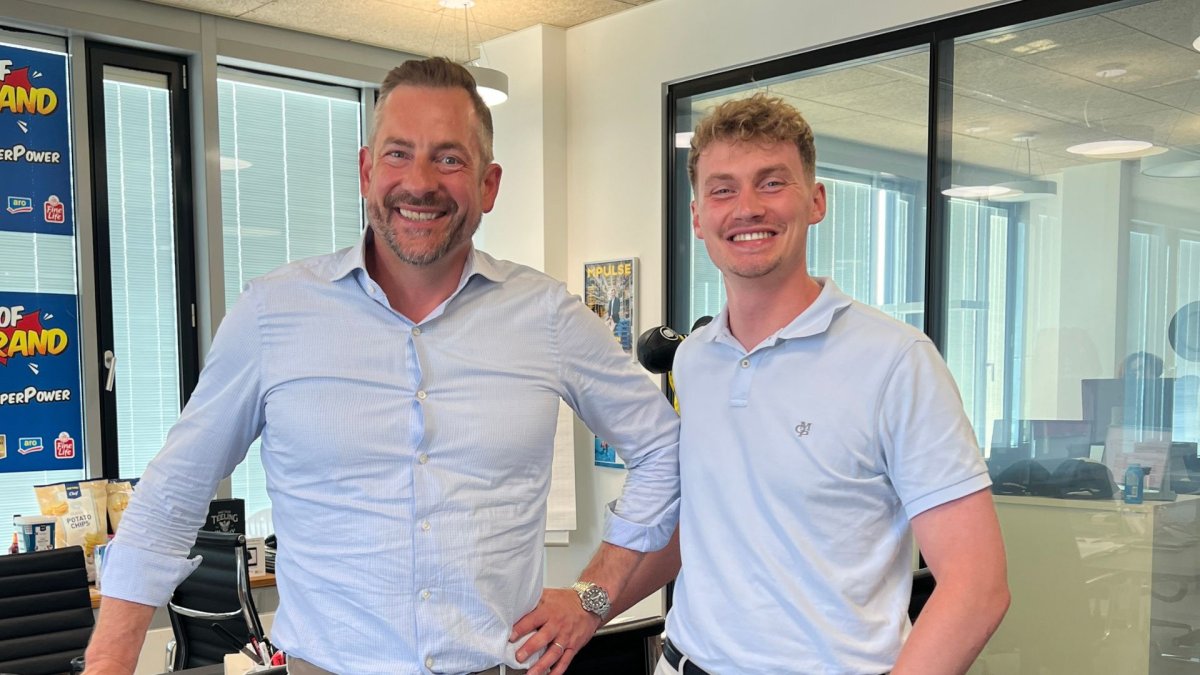 ESMT Master of General Management Student Lucas Wall with the CEO of METRO AG