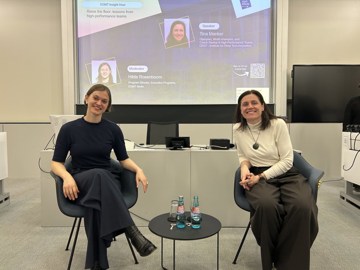 Hilde Rosenbloom and Tina Manker