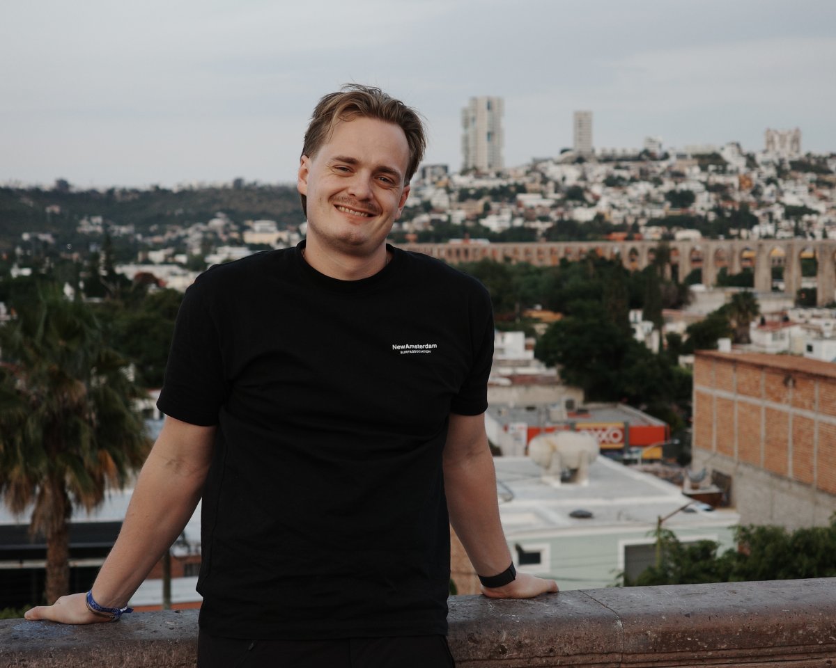 ESMT Berlin Master in Analytics and AI student Fynn Barkhausen on exchange in Mexico