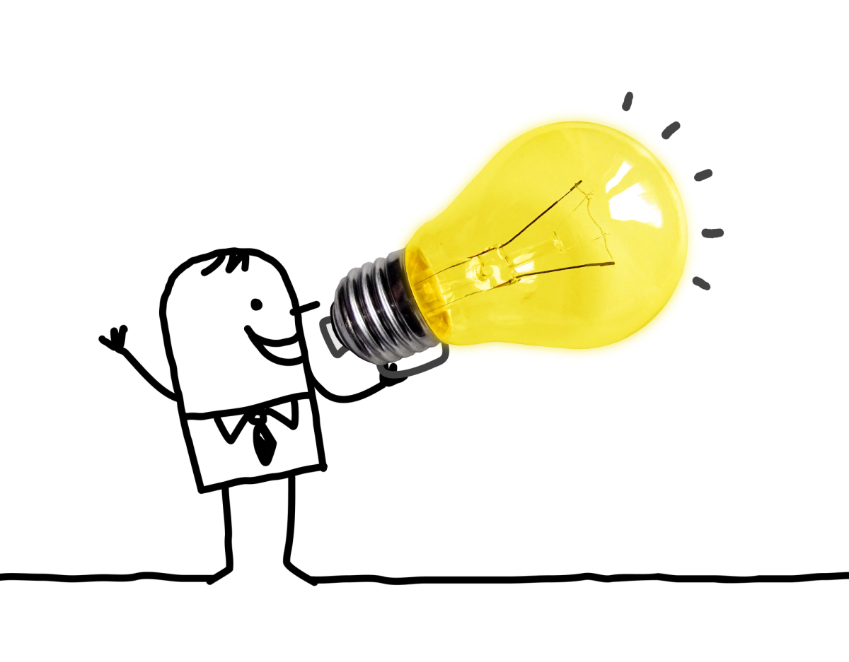 Lightbulb as loudspeaker