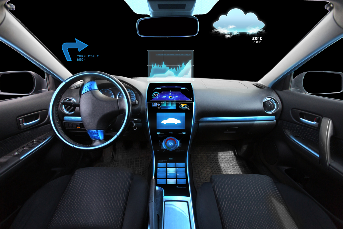 Digital technology in car