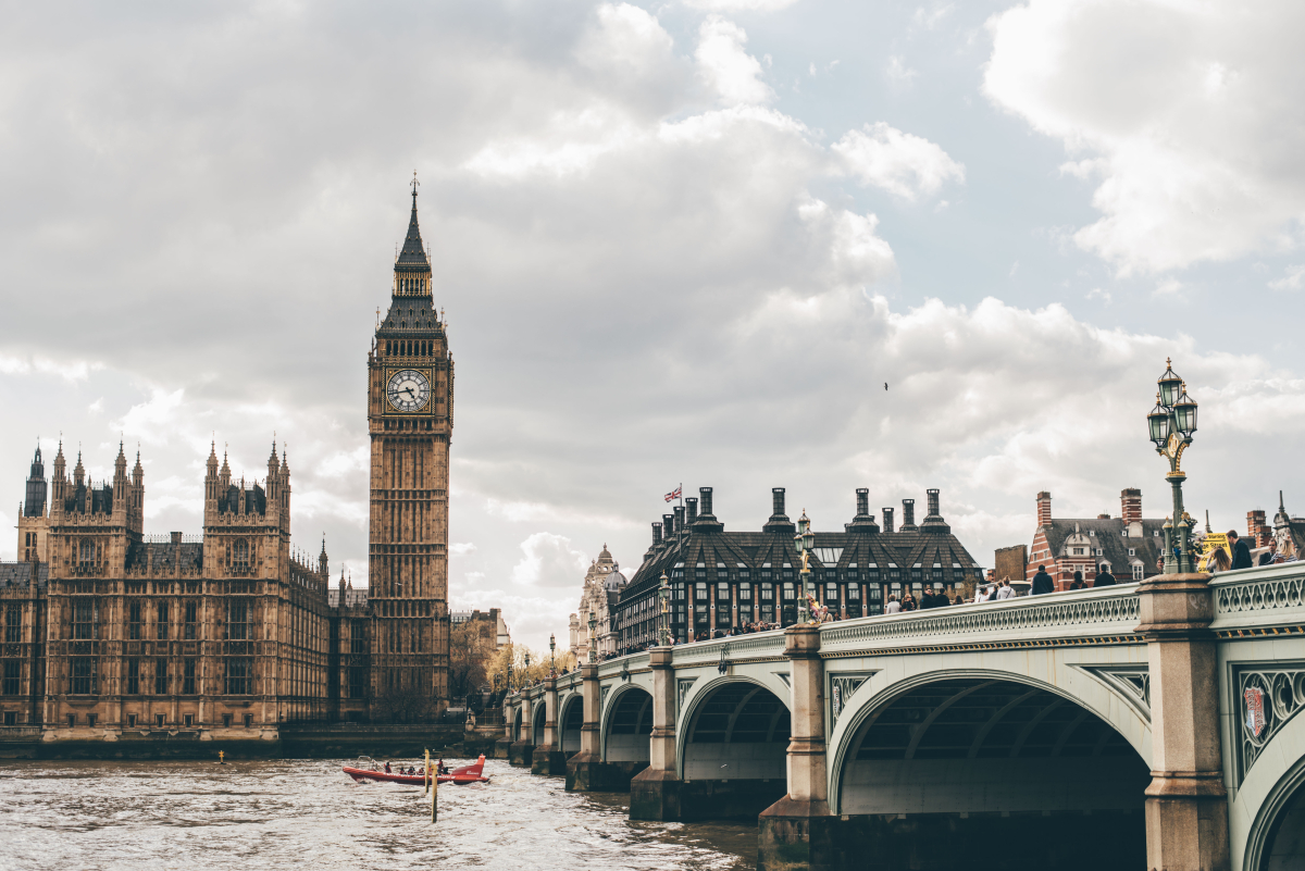 View of Big Ben, London, UK