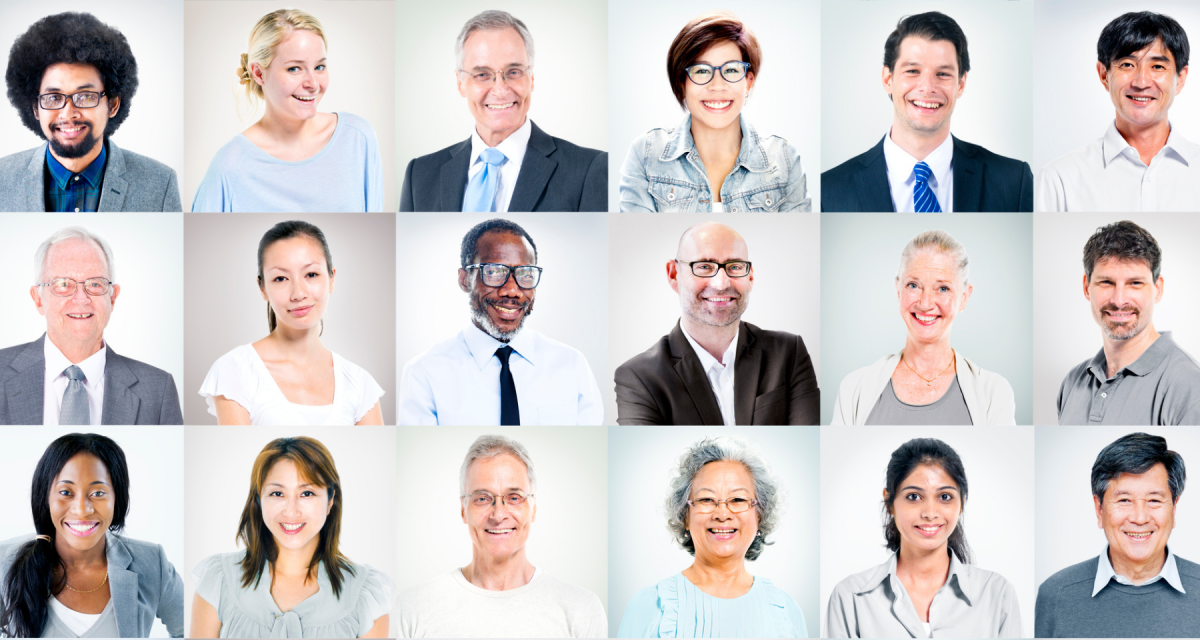 Diverse group of people 