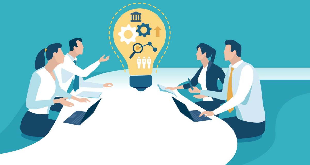 People working together