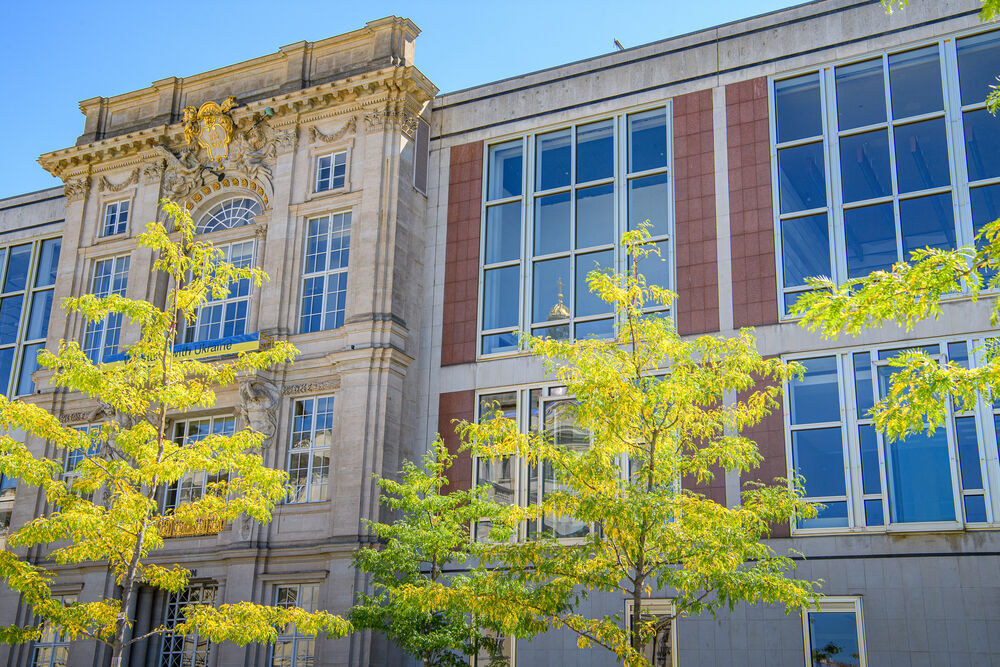 Front of ESMT building