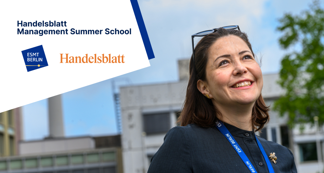 Handelsblatt Management Summer School banner