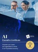 Brochure cover AI Executive Certificate