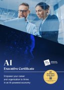 Brochure cover AI Executive Certificate