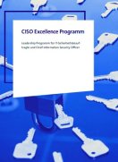 Cover of the CISO program brochure
