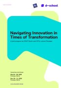 Brochure cover Navigating Innovation in Times of Transformation