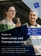 ESMT Berlin Master in Innovation and Entrepreneurship cover