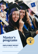 MSc Employment Report cover
