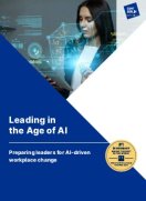 Brochure cover Leading in the Age of AI