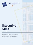 Executive MBA brochure cover