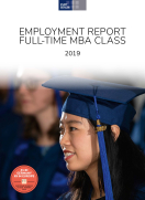 Female MBA graduate