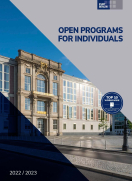 Cover of Executive Education Open Programs for Individuals brochure
