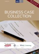 Business Case Collection brochure - pen resting on paper 