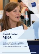 ESMT Berlin Global Online MBA brochure cover