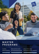Master Programs brochure cover