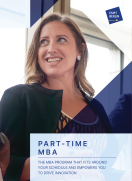 ESMT Berlin Part-time MBA brochure cover