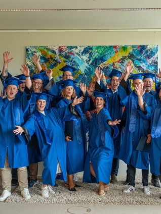 Group photo of the Bitkom Management Club participants