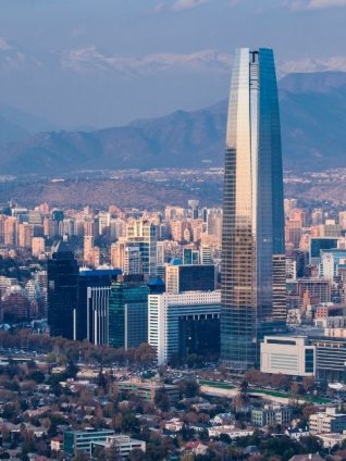 Image of downtown Santiago, Chile