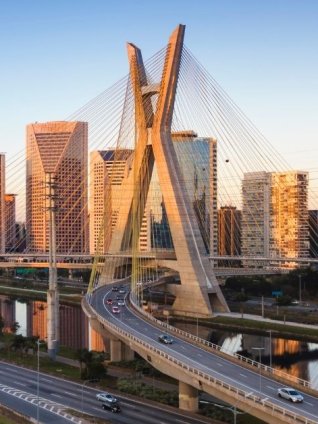 Image of downtown Sao Paulo, Brazil
