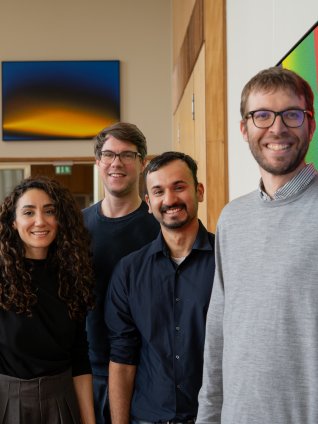 The ESMT Part-time MBA student team who placed #2 in Europe during the Gilead Case Competition 2025