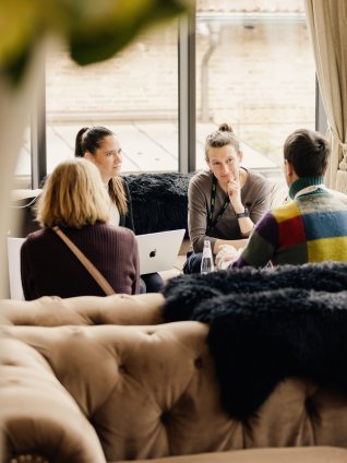 Participants collaborate during a DEEP workshop.