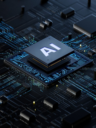 AI, Artificial Intelligence concept,3d rendering,conceptual image