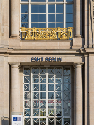 ESMT Berlin Building with lettering