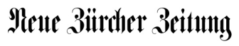 Neue Zürcher Zeitung