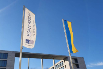 ESMT and Ukraine flag