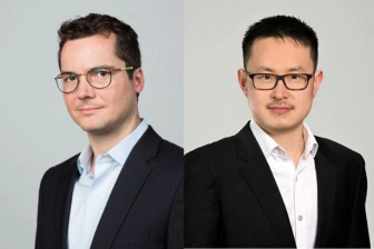 Professors Stefan Wagner and Nate Jingze Niu at ESMT Berlin