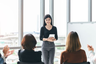 Woman in leadership event
