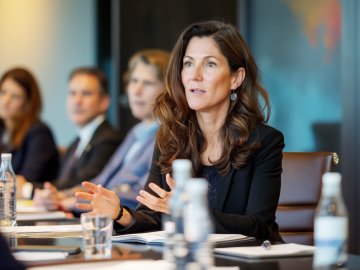 Woman in the boardroom