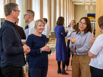 Participants on ESMT campus