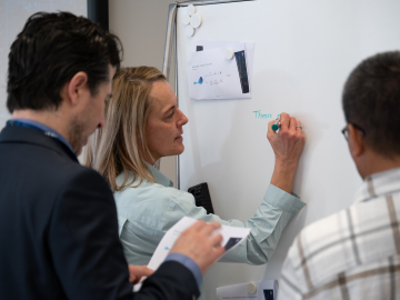 Executive Education participants in the classroom