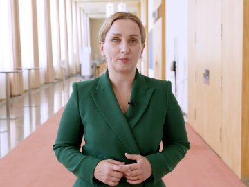 Joanna Radeke on ESMT campus