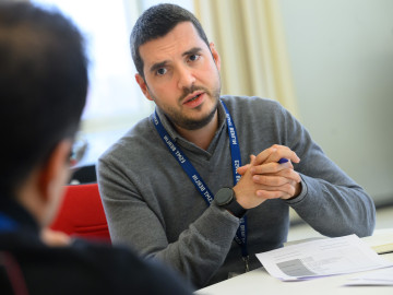 Participants in the classroom