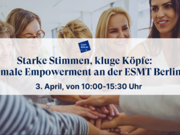 Girls Day Event at ESMT