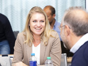 Senior Management Program participants in the classroom